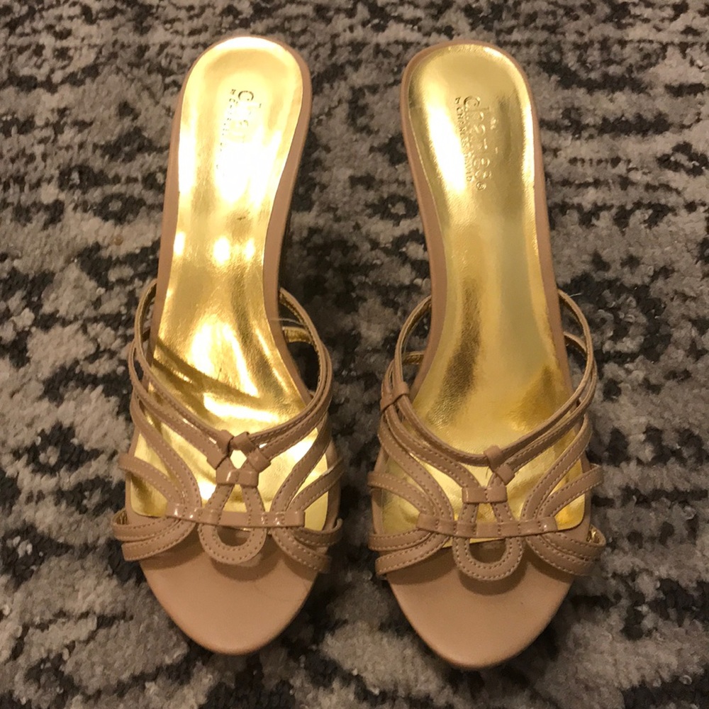 Charles David wedge sandals